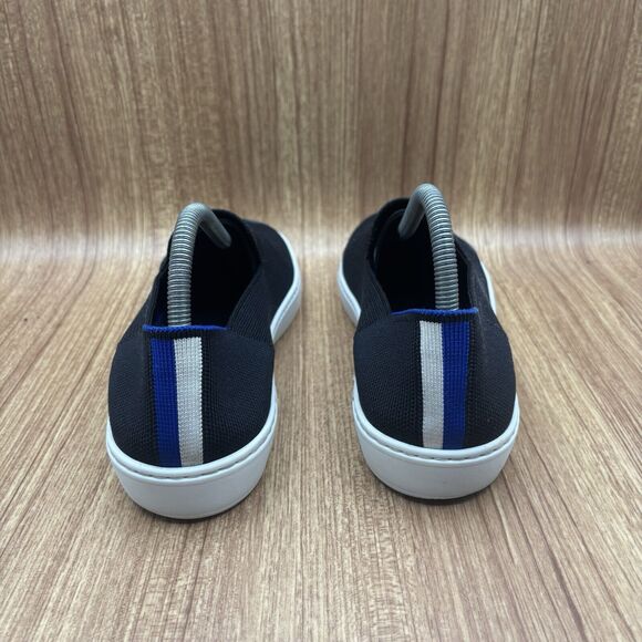 Rothy’s The Original Slip On Sneaker Black Women’s Size 9.5 - Picture 3 of 9